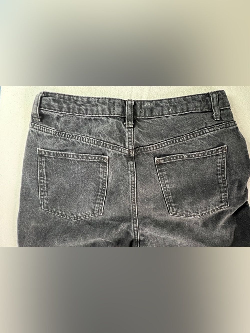 We the Free Black Distressed Jeans Free People Size 29 - Picture 9 of 12